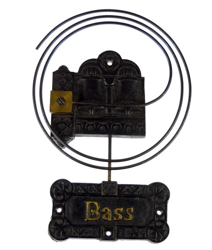 Antike bass gongfeder - bass,